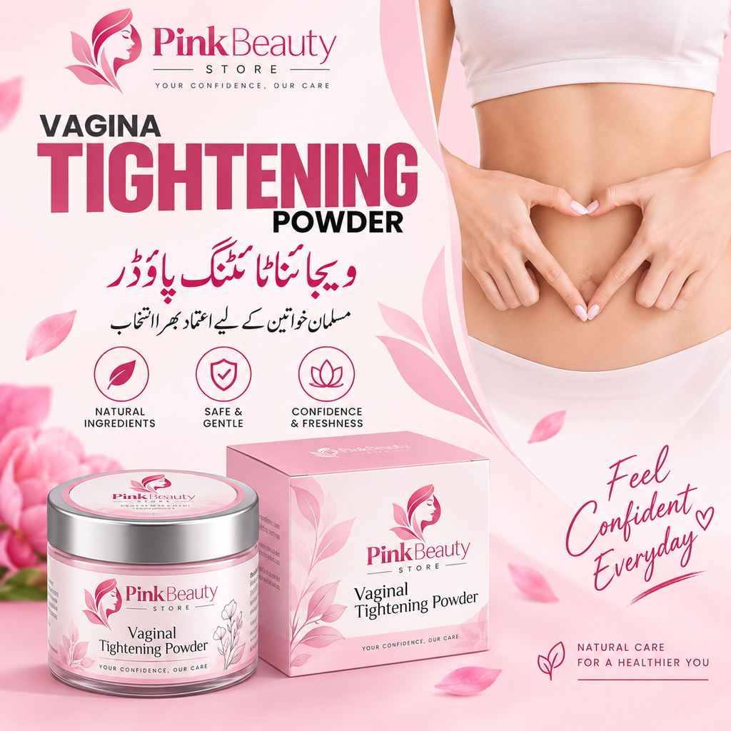 Pink Beauty Herbal Vaginal Tightening Powder – Intimate Care for Women